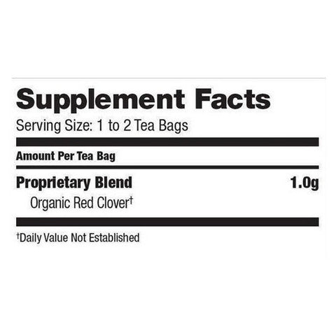 Bravo Tea & Herbs, Organic Tea Red Clover, 20 Bags Bravo Tea & Herbs