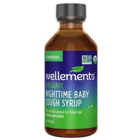 Wellements, Organic Baby Cough & Mucus Night Time, 2 Oz Wellements