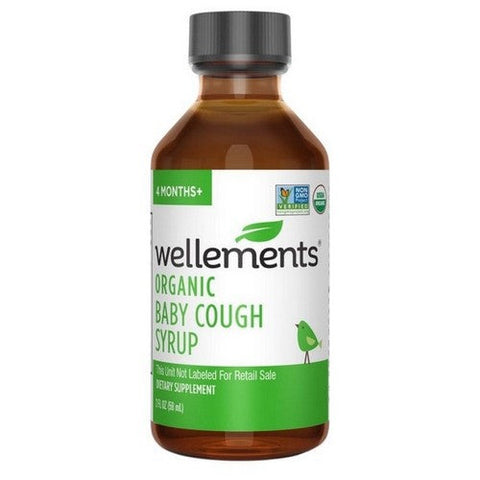 Wellements, Organic Baby Cough and Mucus Syrup, 2 Oz Wellements