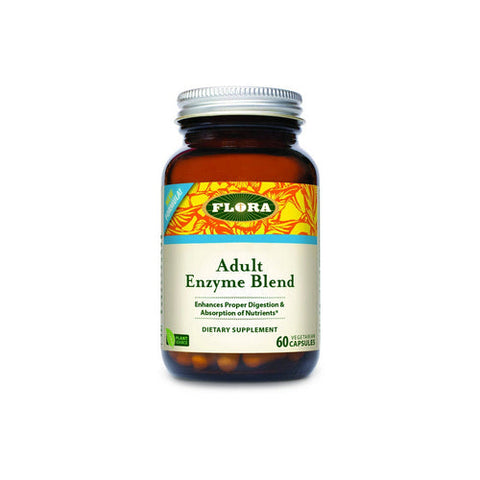 Flora, Enzyme Blend, 60 Caps Flora