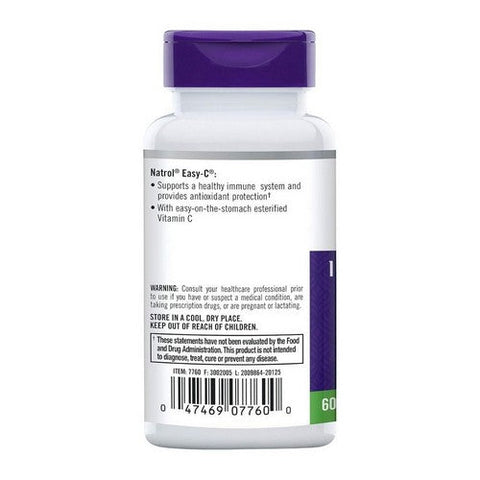 Natrol, Easy-C Immune Health, 500 Mg, 60 Tabs Natrol