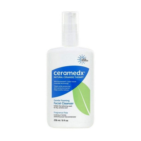 Ceramedx, Gentle Foaming Facial Cleanser, Fragrance Free 8 Oz Ceramedx