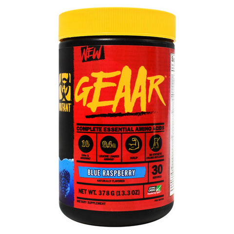 Mutant, Geaar Blue Raspberry, 30 Servings Mutant