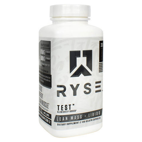 Ryse Supplements, Test Capsules, 120 Caps Ryse Supplements