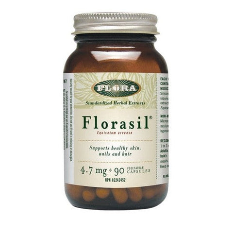 Flora, FloraSil, 9 Mg, 90 Veg Caps Flora