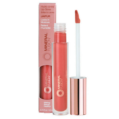 Mineral Fusion, Hydro-Shine Lip Gloss Jaipur, .15 Oz Mineral Fusion