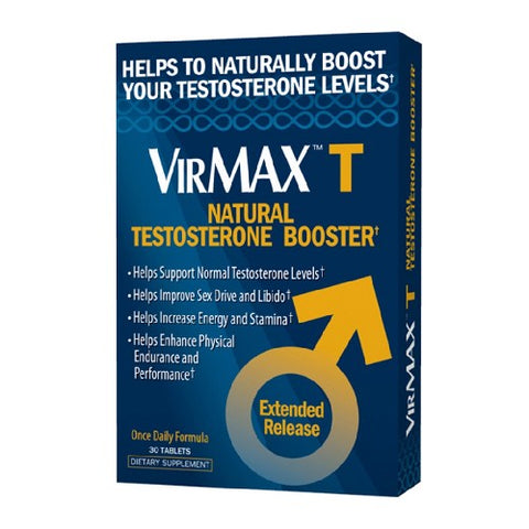 Virmax, Virmax Testosterone Booster, 30 Tabs Virmax