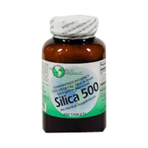 World Organics, Silica, 200 Tabs World Organics