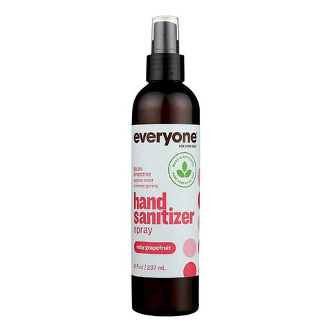 EO Products, Everyone Hand Sanitizer Spray Ruby Grapefruit, 8 Oz EO Products