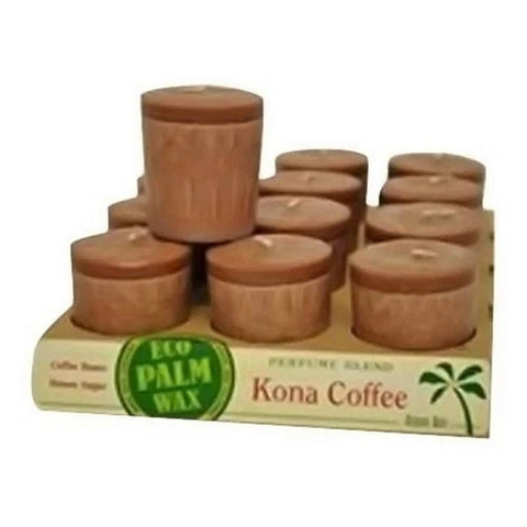 Aloha Bay, Candle Votives Kona Coffee Brown, 12 Count Aloha Bay