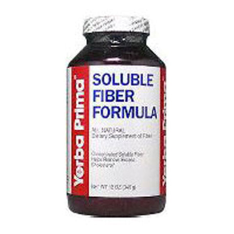 Yerba Prima, Soluble Fiber Formula, 12 Oz Powder Yerba Prima