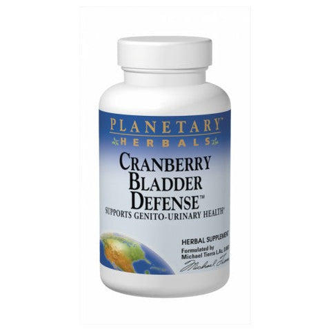 Planetary Herbals, Cranberry Bladder Defense, 120 Tabs Planetary Herbals
