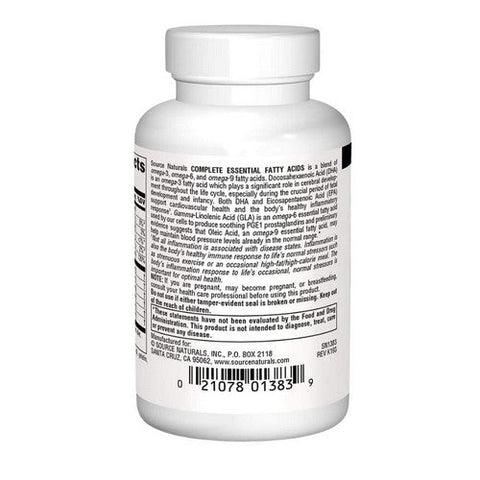 Source Naturals, Complete Essential Fatty Acids, 30 Softgel Source Naturals