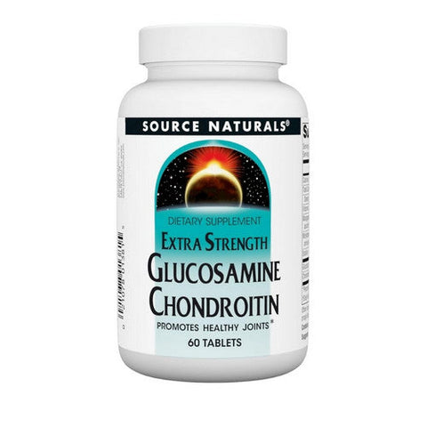 Source Naturals, Glucosamine Chondroitin, Extra Strength 60 Tabs Source Naturals