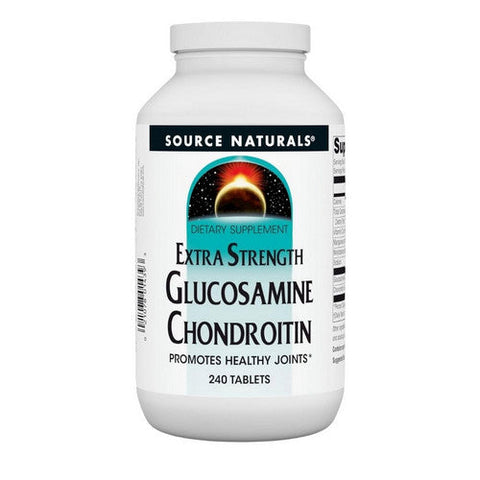 Source Naturals, Glucosamine Chondroitin, Extra Strength 240 Tabs Source Naturals
