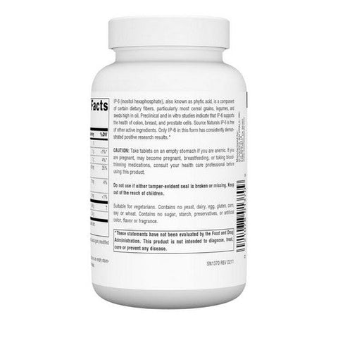 Source Naturals, Ip-6 Inositol Hexaphosphate, 800 Mg, 90 Tabs Source Naturals