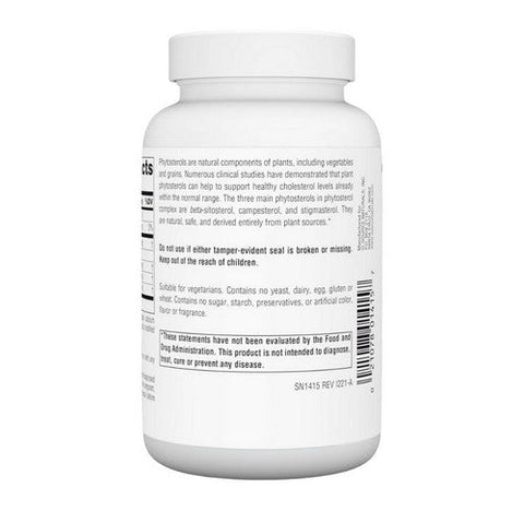 Source Naturals, Beta Sitosterol Mega Strength, 375 Mg, 60 Tabs Source Naturals