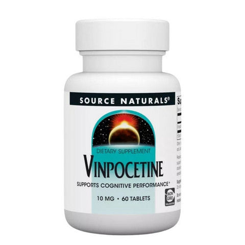 Source Naturals, Vinpocetine, 10 MG, 60 Tabs