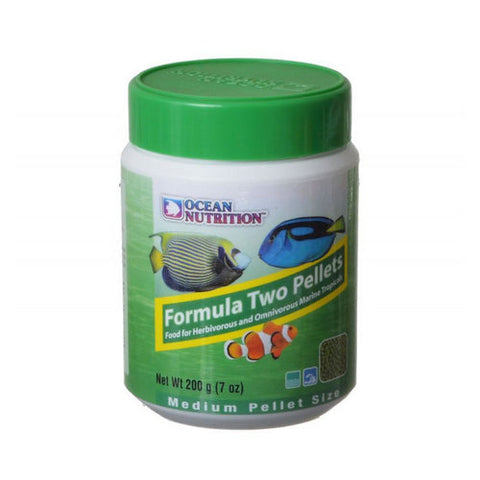 Ocean Nutrition, Formula TWO Marine Pellet - Medium, Medium Pellets - 200 Grams Ocean Nutrition
