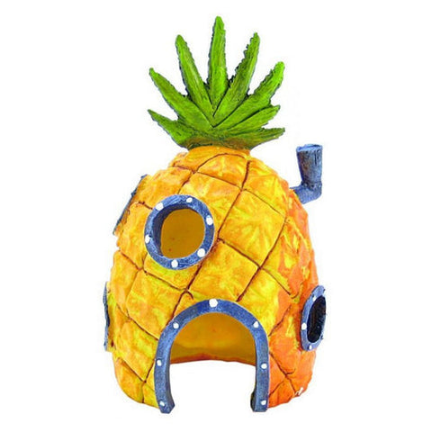 SpongeBob, Pineapple Home Aquarium Ornament, 6.5" Tall SpongeBob