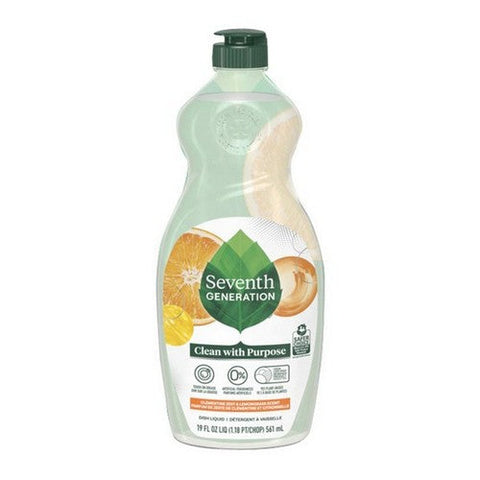 Seventh Generation, Dishwash Lemongrass Clementine, 19 Oz(Case Of 6) Seventh Generation