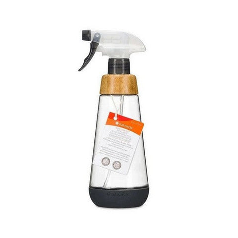 Glass Spray Bottle Gray 16 Oz by Full Circle Home