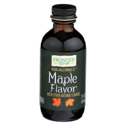 Frontier Herb, Maple Flavor Non-Alcoholic, 2 Oz Frontier Herb