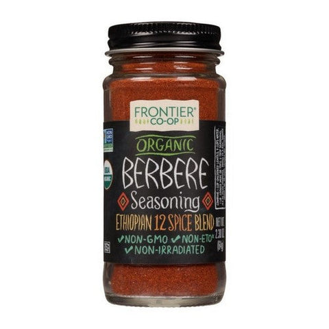 Frontier Herb, Organic Berbere Seasoning Ethiopian 12 Spice Blend, 2.3 Oz Frontier Herb