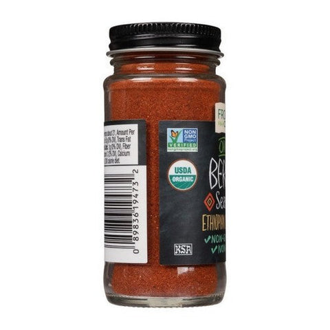 Frontier Herb, Organic Berbere Seasoning Ethiopian 12 Spice Blend, 2.3 Oz Frontier Herb