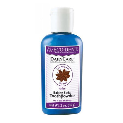 Eco-Dent, Daily Care Toothpowder, Anise 2 Oz Eco-Dent