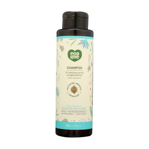 Eco Love, Shampoo for Intensive Care and Straightened Hair, 1 17.6 Oz Eco Love