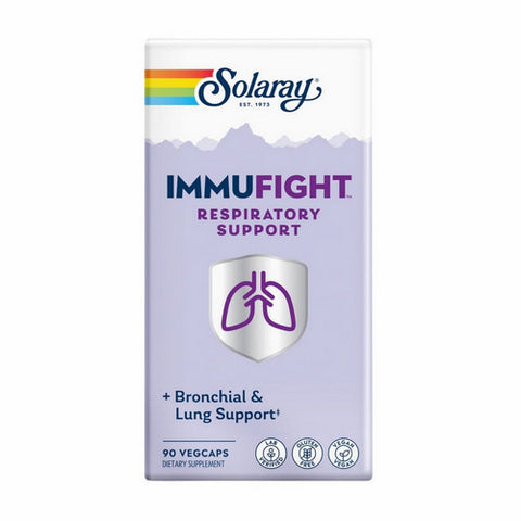 Solaray, Immufight  Respiratory Support, 90 Veg Caps Solaray