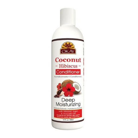 Okay Pure Naturals, Coconut Hibiscus Conditioner, 12 Oz Okay Pure Naturals