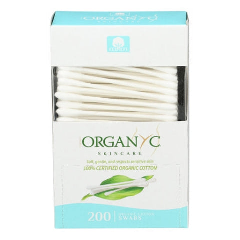 Organyc, Cotton Swab, 200 Count Organyc