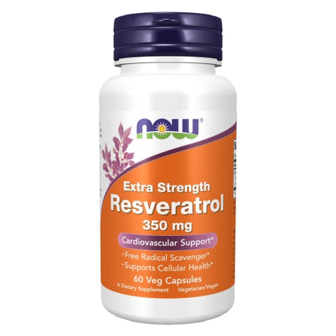 Now Foods, Resveratrol, 350 mg, 60 Veg Caps Now Foods