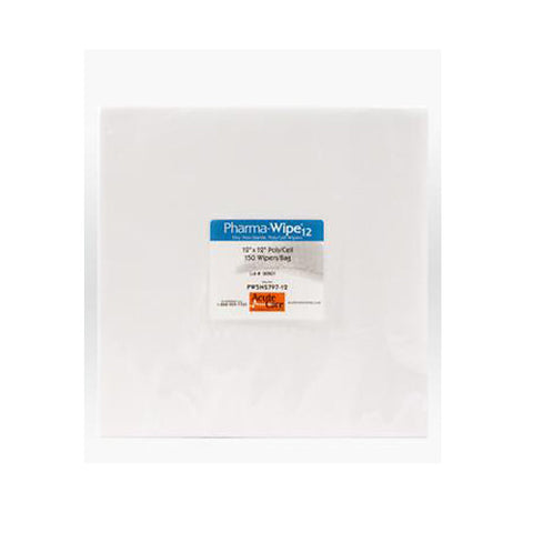 Acute Care, Pharma Wipes Non Sterile, Pharma Wipes Non Sterile, 12" X 12" 150 Count Acute Care
