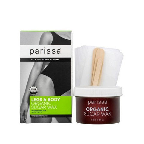 Parissa, Organic Sugar Wax For Legs And Body For Sensitive Skin, 8 Oz Parissa