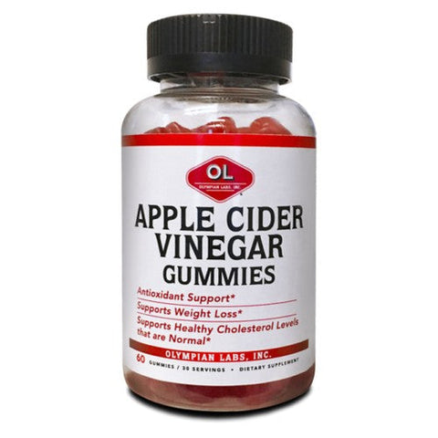Olympian Labs, Apple Cider Vinegar Gummies, 60 Count Olympian Labs