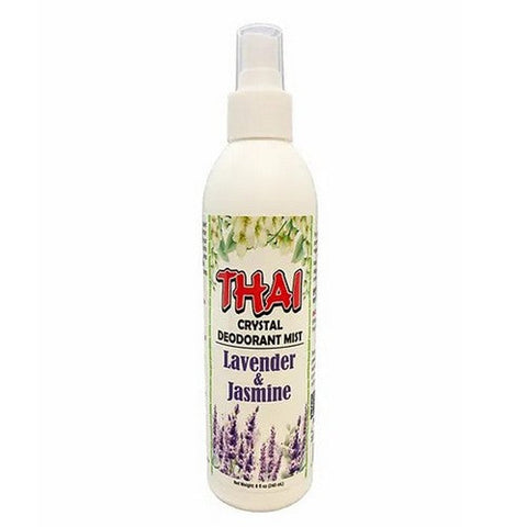 Thai Deodorant Stone, Thai Deodorant Mist Lavender Jasmine, 8 Oz Thai Deodorant Stone
