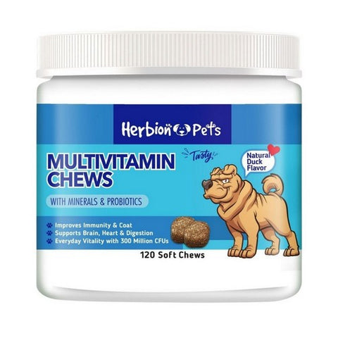 Herbion Naturals, Multivitamin Dog Chews, 120 Chews Herbion Naturals