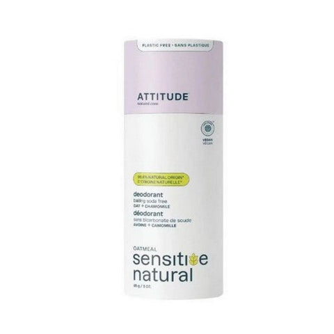 Attitude, Baking Soda-Free Deodorant Chamomile, 3 Oz Attitude