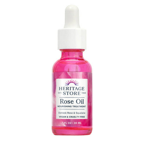 Heritage Store, FG - Rose Radiance Oil HS, 1 Oz Heritage Store