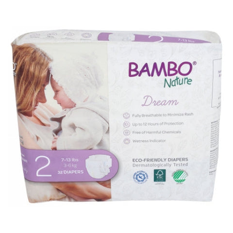 Abena, Dream Baby Diapers Size 2, 32 Count Abena