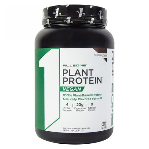 Rule 1, R1 Plant Protein Chocolate Fudge, 1.34 Lbs Rule 1