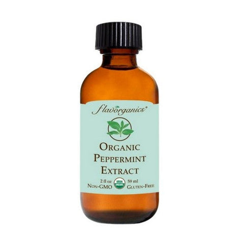 Flavorganics, Organic Peppermint Extract, 2 Oz Flavorganics