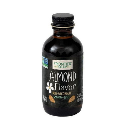 Frontier Herb, Almond Flavour Non-Alcoholic, 2 Oz Frontier Herb