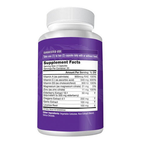Hybrid Remedies, HybridEB + Complete Immune Support, 60 Caps Hybrid Remedies