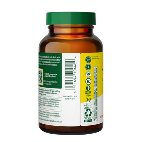 MegaFood, Turmeric Curcumin Minis Whole Body, 60 Tabs MegaFood