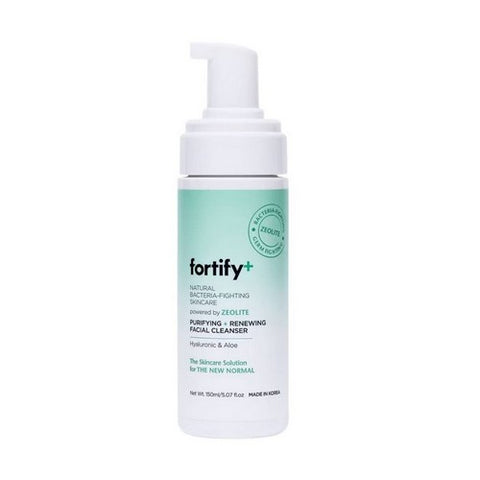 Fortify, Natural Germ Fighting Skincare Purifying And Renewing Facial Cleanser Unscented, 5.07 Oz Fortify