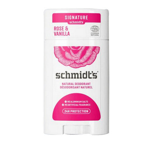 Schmidt's Deodorant, Natural Deodorant Rose and Vanilla, 2.65 Oz Schmidt's Deodorant